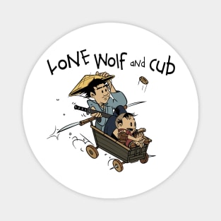 lone wolf and cub ronin Magnet